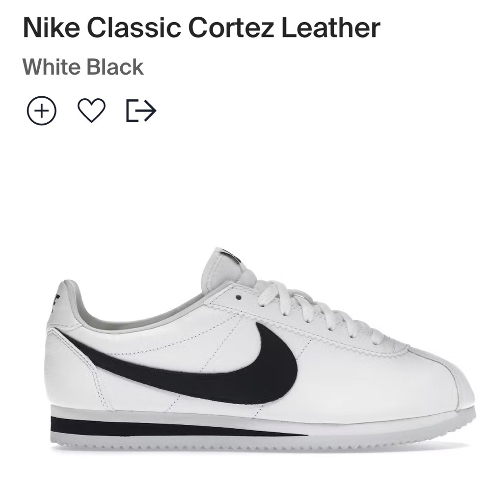 Nike Cortez B&W